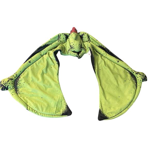 Adventure Planet Green Pterodactyl Dinosaur Costume Wings Kids Pretend Play - Picture 4 of 8